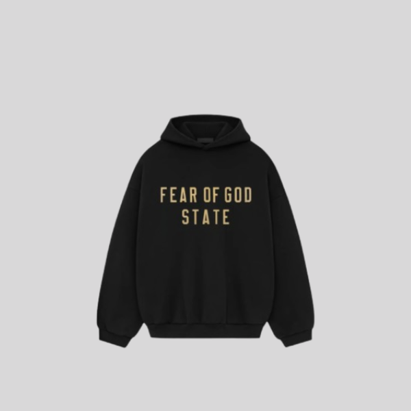 BLACK STATE HOODIE ESSENTIALS