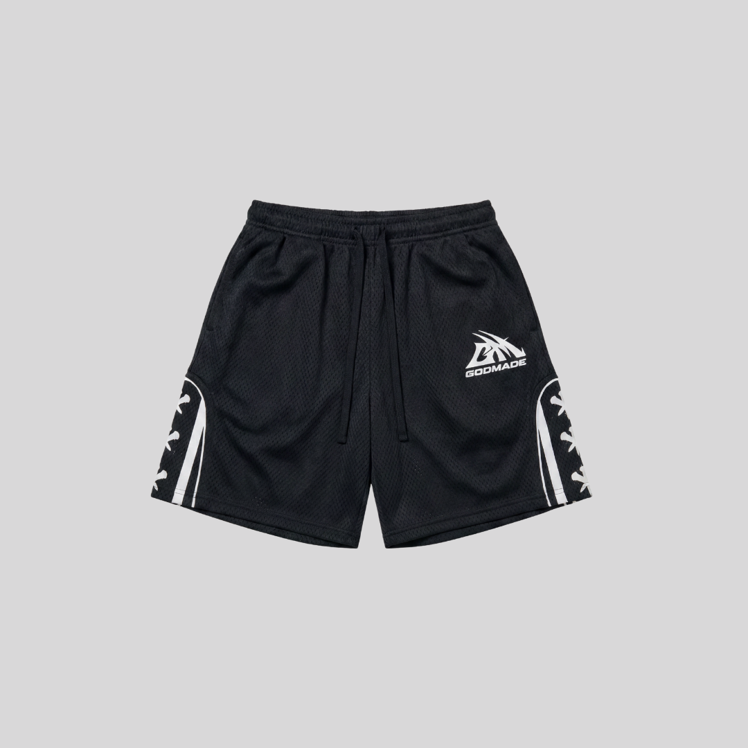 RALLEY BLACK SHORTS
