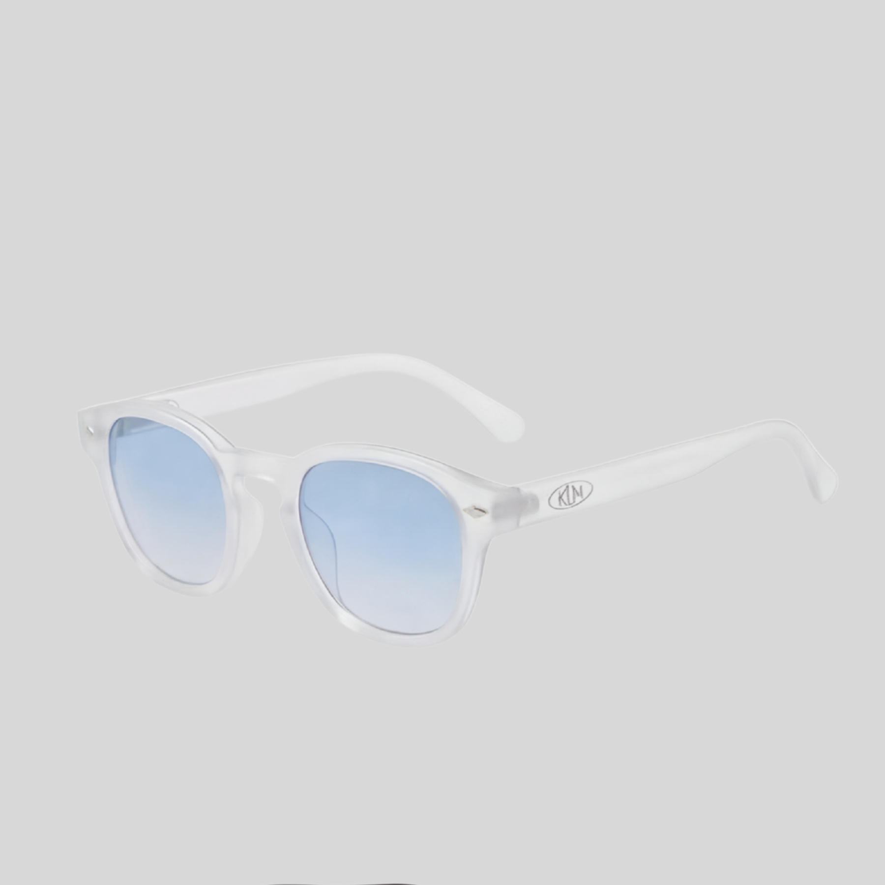 PURE GLASSES CLEAR WHITE KLAIM