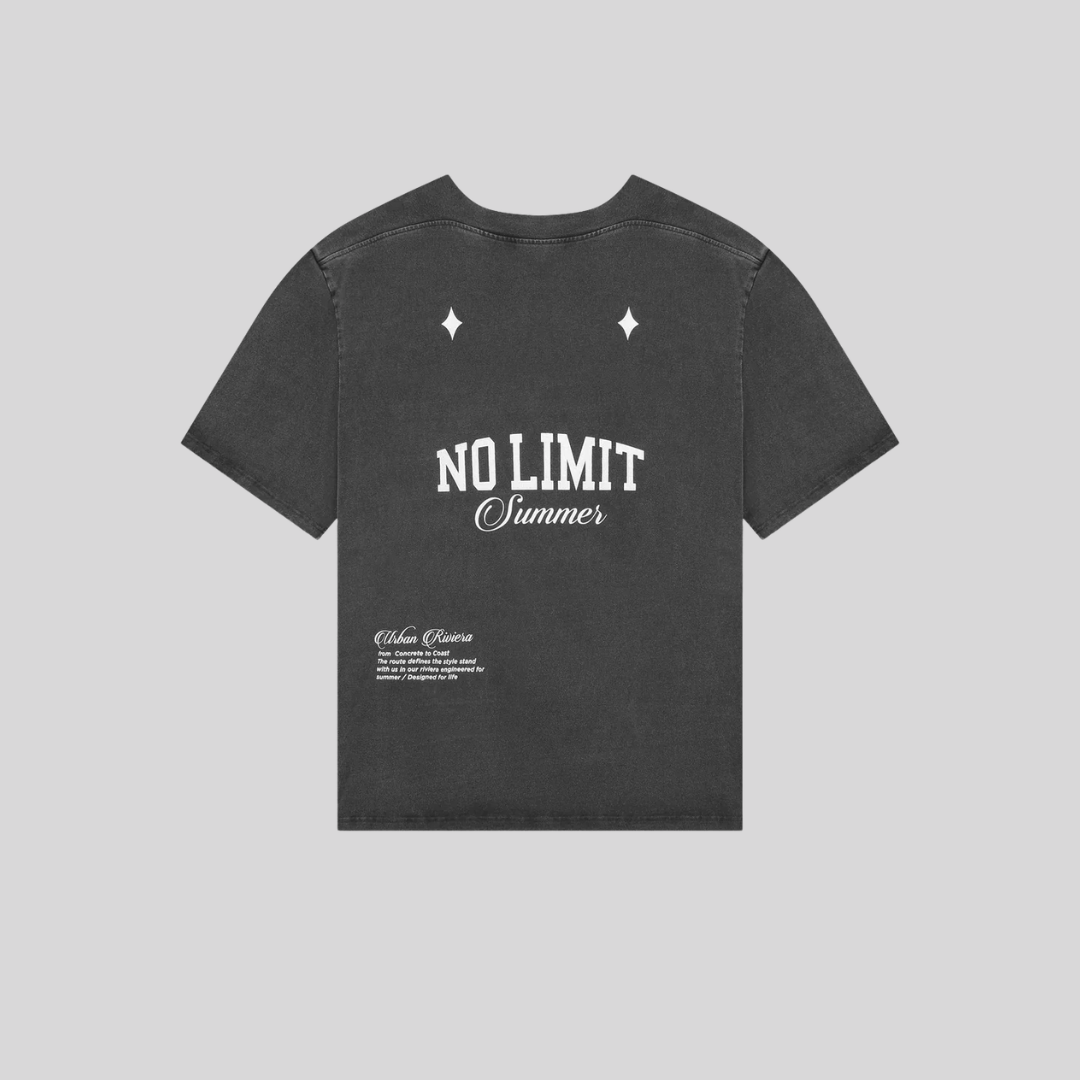 THE IBIZA WHITE BLACK TEE NO LIMIT