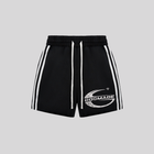 IMPERIAL WASHED BLACK SHORTS GODMADE
