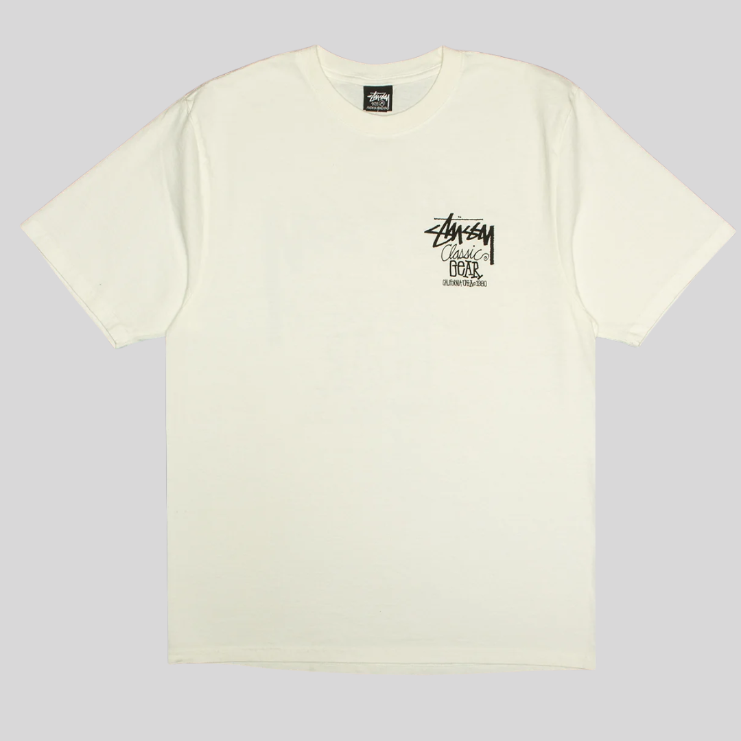 CLASSIC GEAR TEE PIGMENT DYED NATURAL