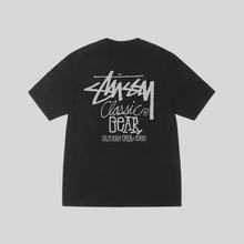 STÜSSY CLASSIC GEAR TEE PIGMENT DYED BLACK STUSSY