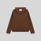 ACADEMY DENIM CUFF ZIP BROWN RIVERO