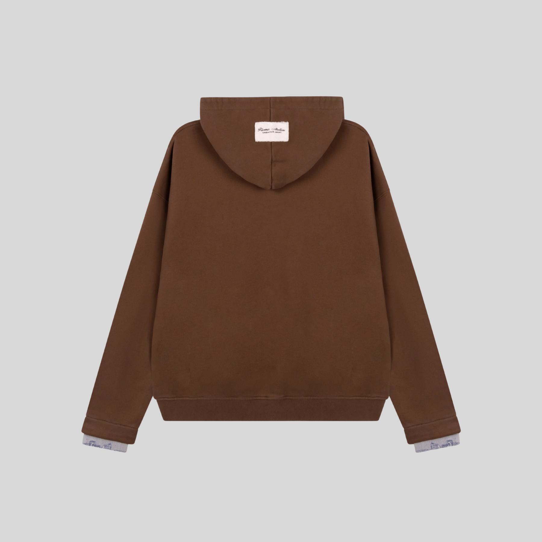 ACADEMY DENIM CUFF ZIP BROWN RIVERO