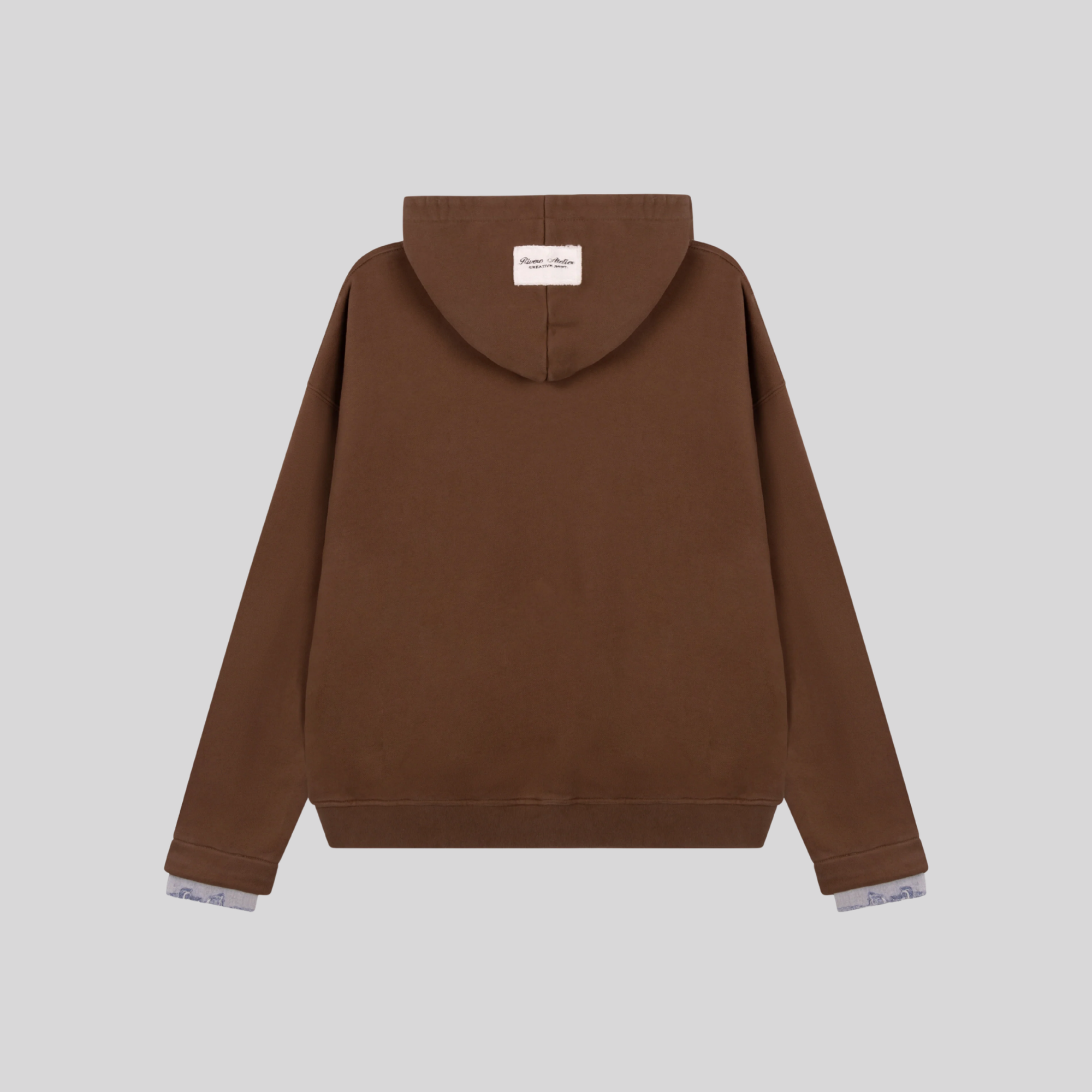 ACADEMY DENIM CUFF ZIP BROWN RIVERO