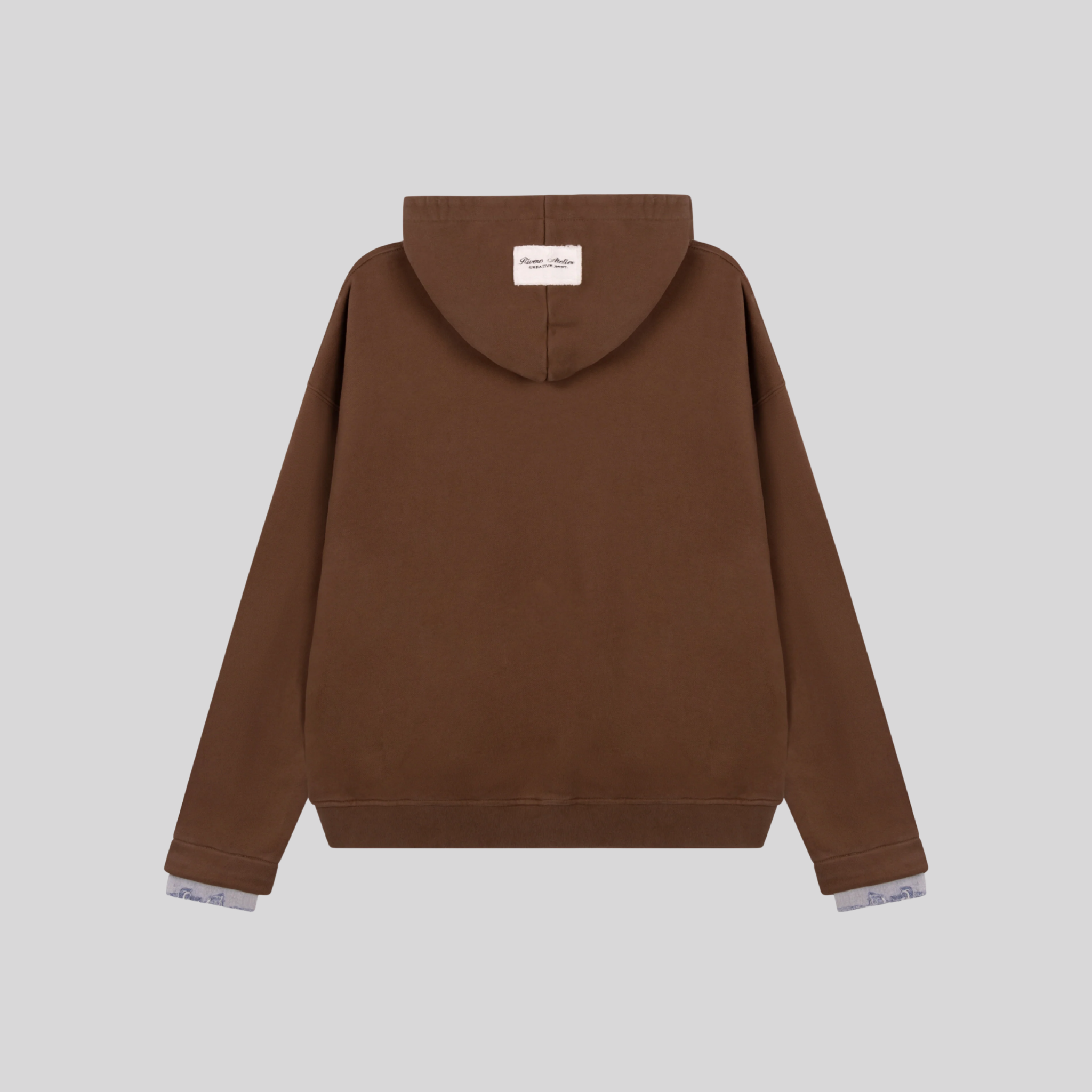 ACADEMY DENIM CUFF ZIP BROWN RIVERO