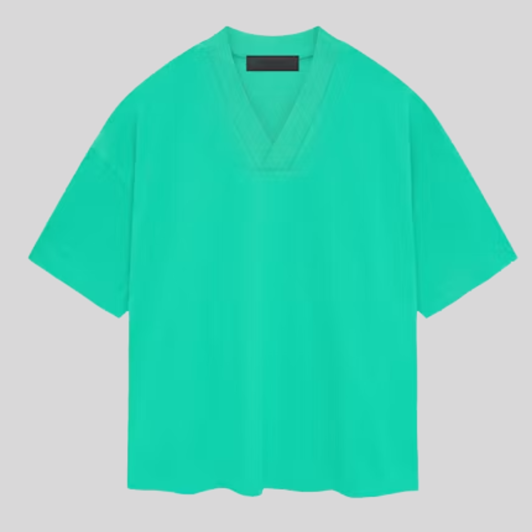 SS24 V-NECK TEE MINT LEAF