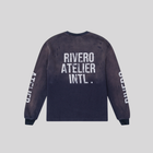 WAFFLE LONGSLEEVE NAVY RIVERO