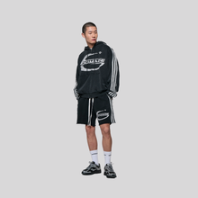 IMPERIAL WASHED BLACK SHORTS GODMADE