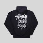 STÜSSY TOUGH GEAR HOODIE BLACK STUSSY