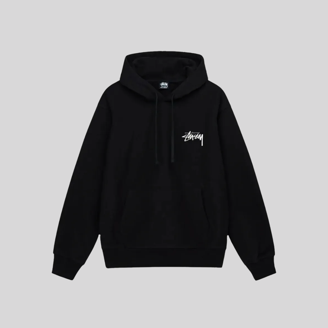 8 BALL FADE HOODIE BLACK