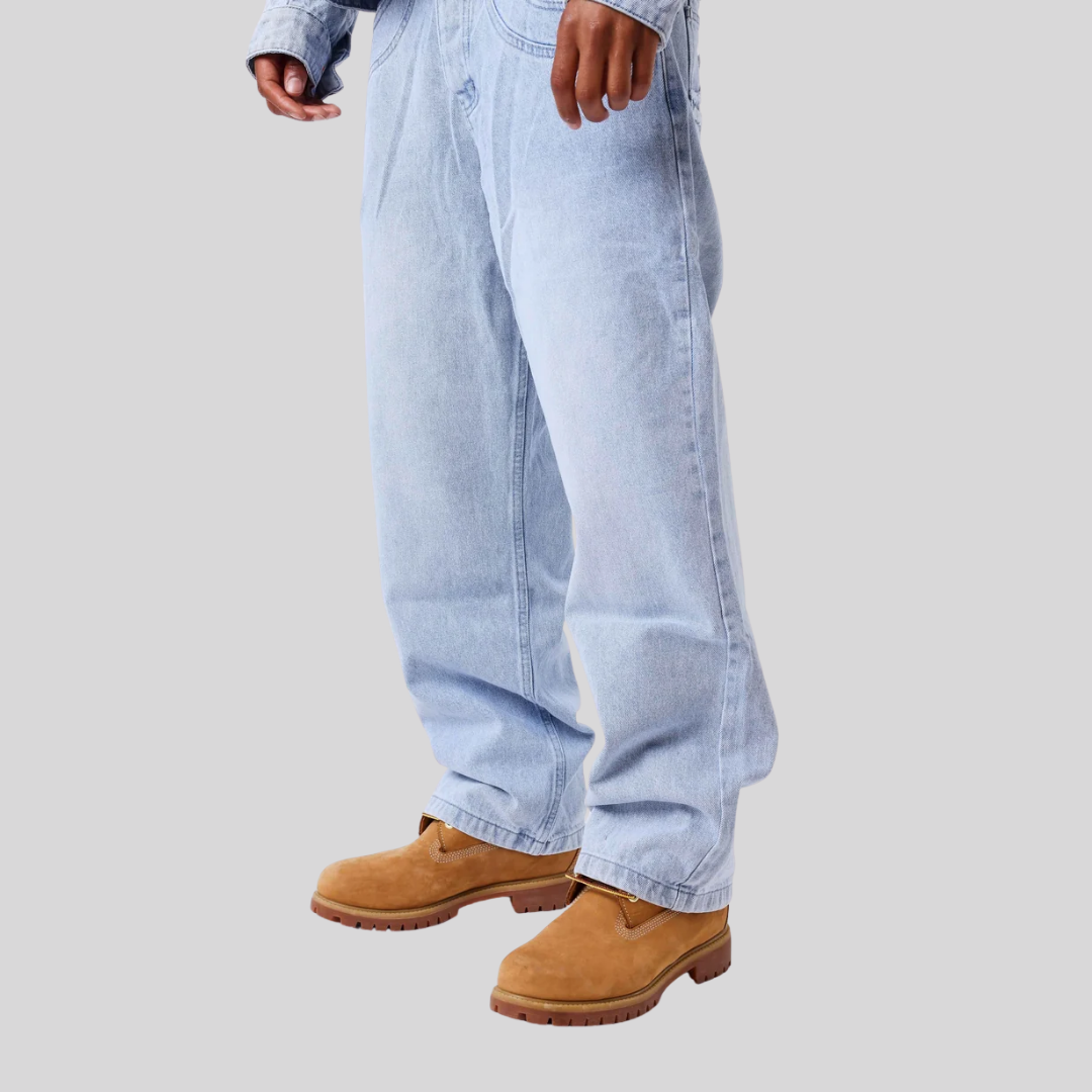REGULAR JEANS DENIM BLEACH