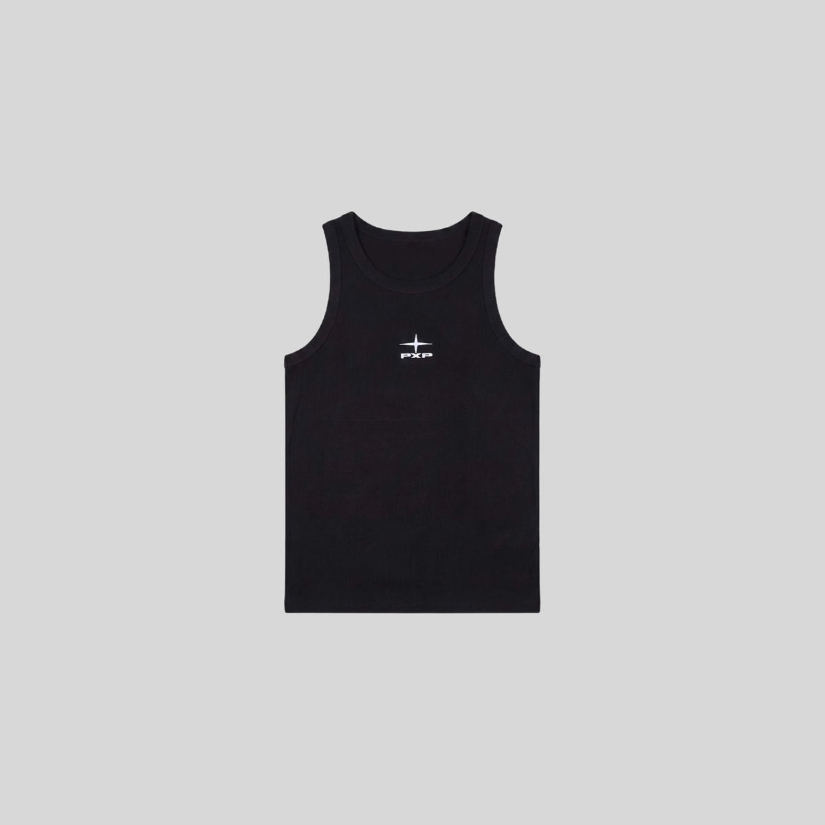 RIB TANKTOP BLACK