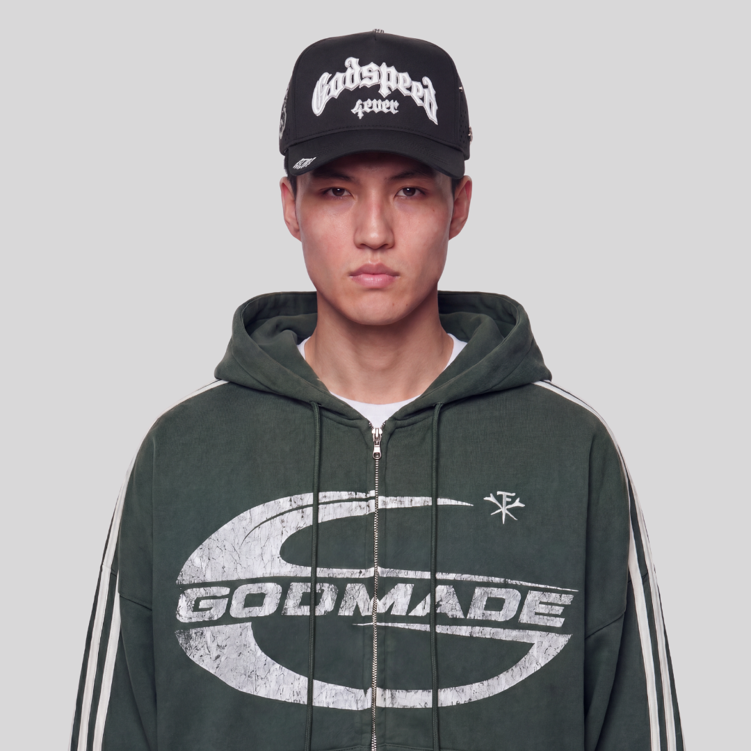 GS FOREVER TRUCKER HAT OG BOOM GODSPEED