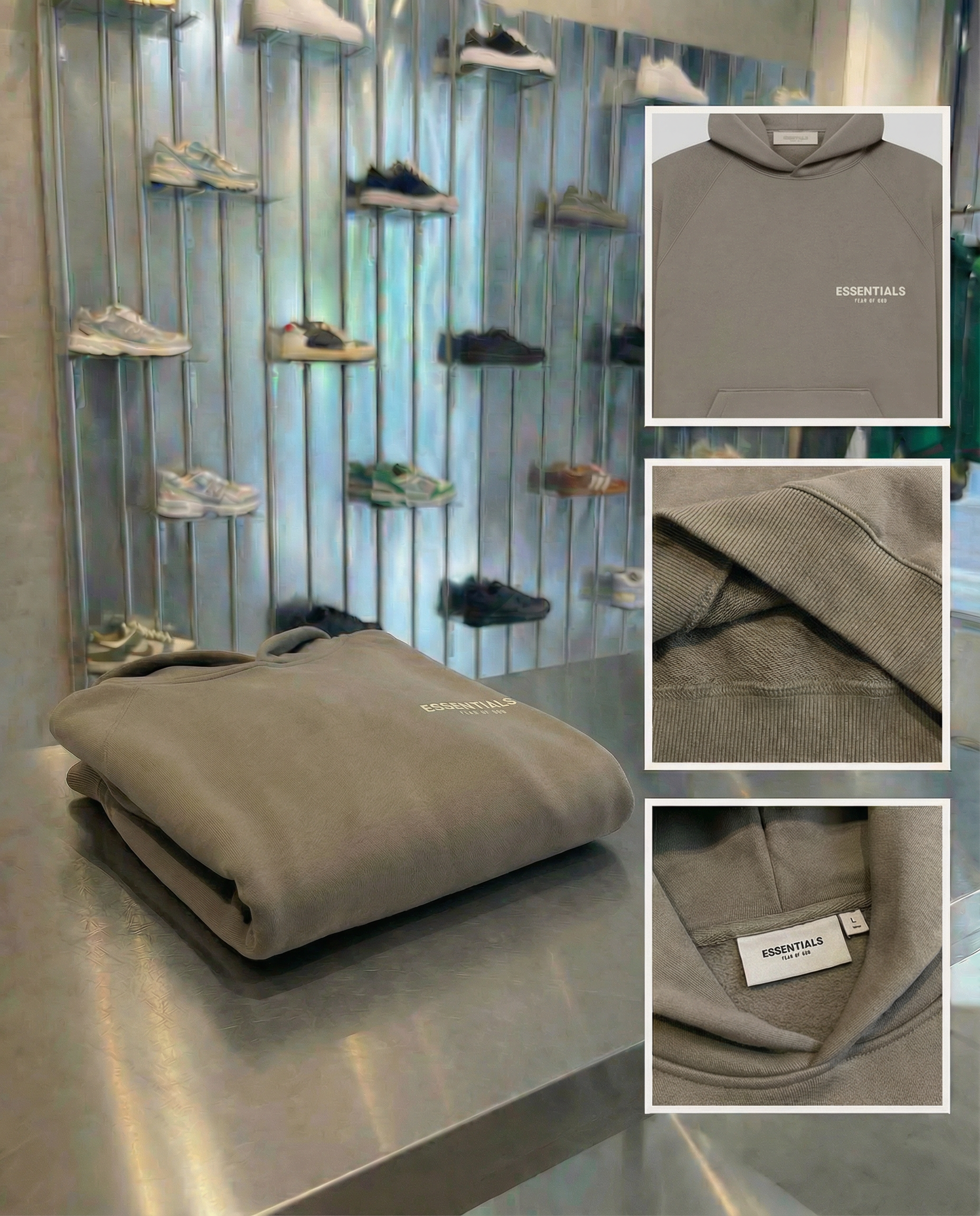 DESERT TAUPE HOODIE ESSENTIALS