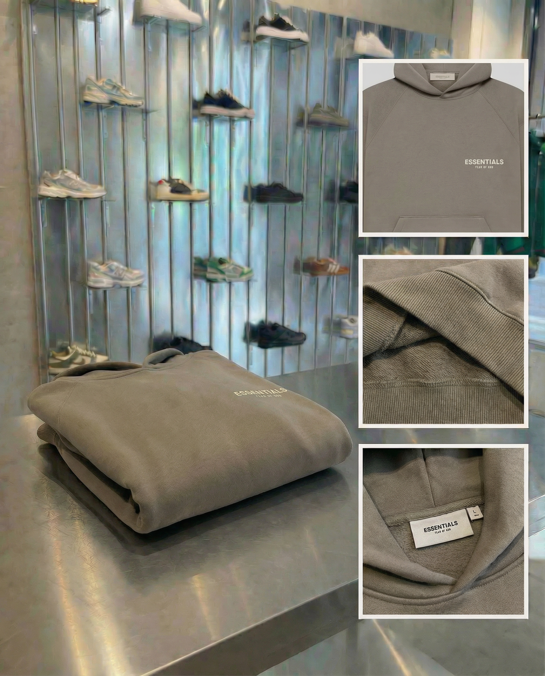 DESERT TAUPE HOODIE ESSENTIALS