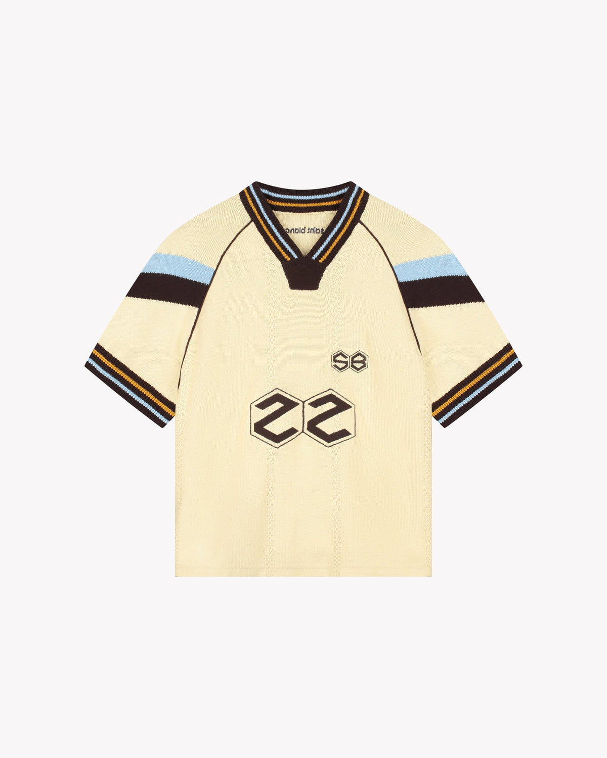 KNITTED GAME SHIRT - YELLOW