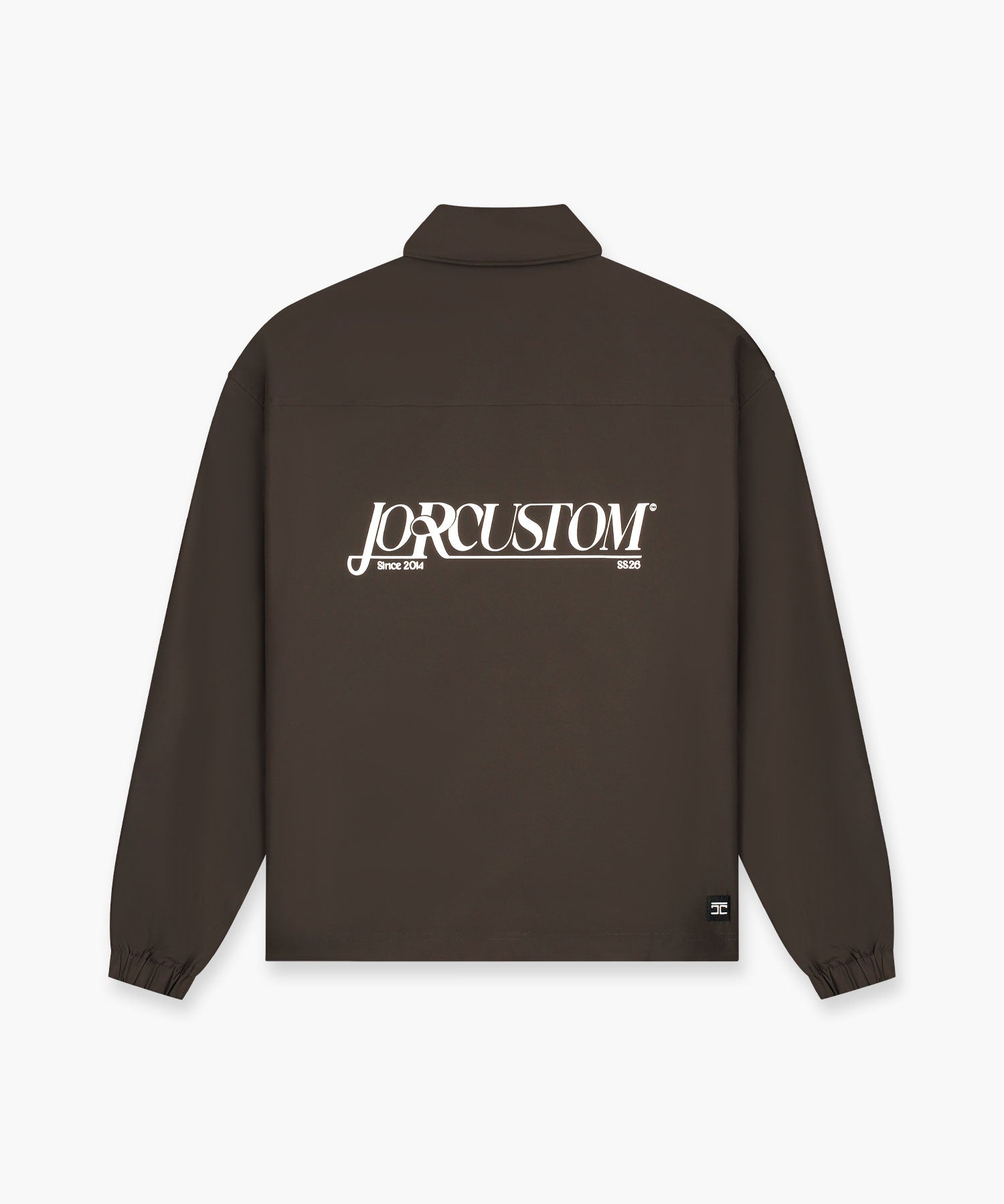 COACH JACKET BROWN JORCUSTOM