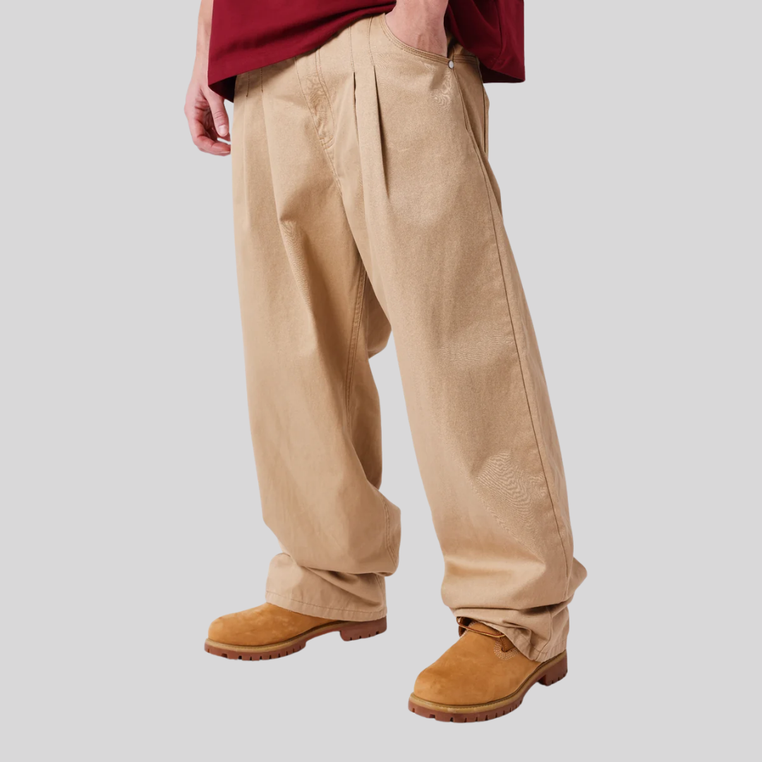 WIDE TROUSERS BLACK