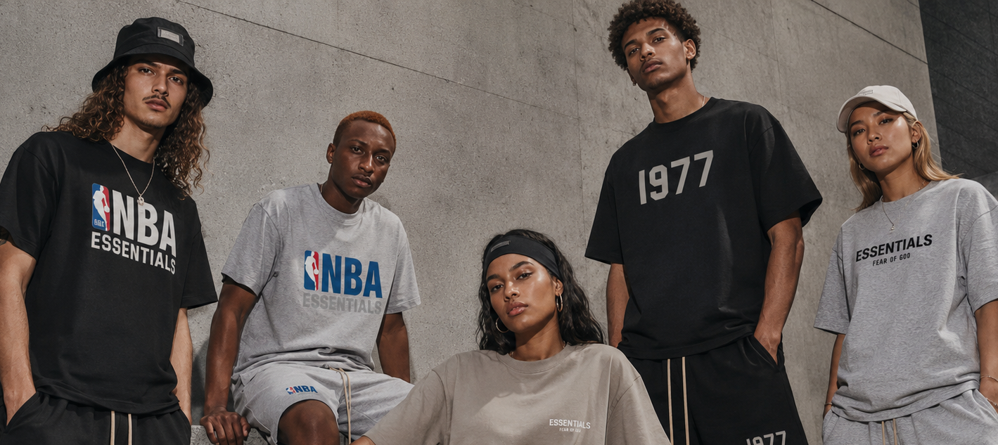 Essentials Summer Sets campaign