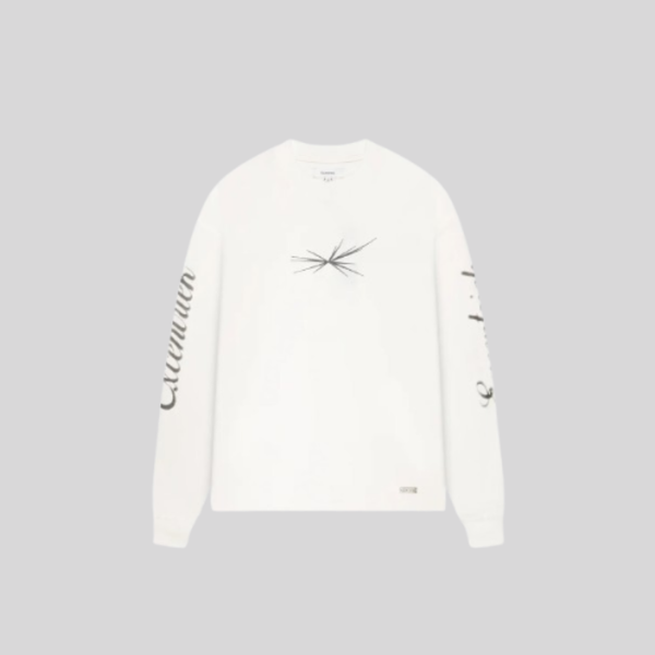 LOGO LONG SLEEVE WHITE