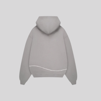 PIGEON-MOON HEAVY HOODIE SMOKE GREY