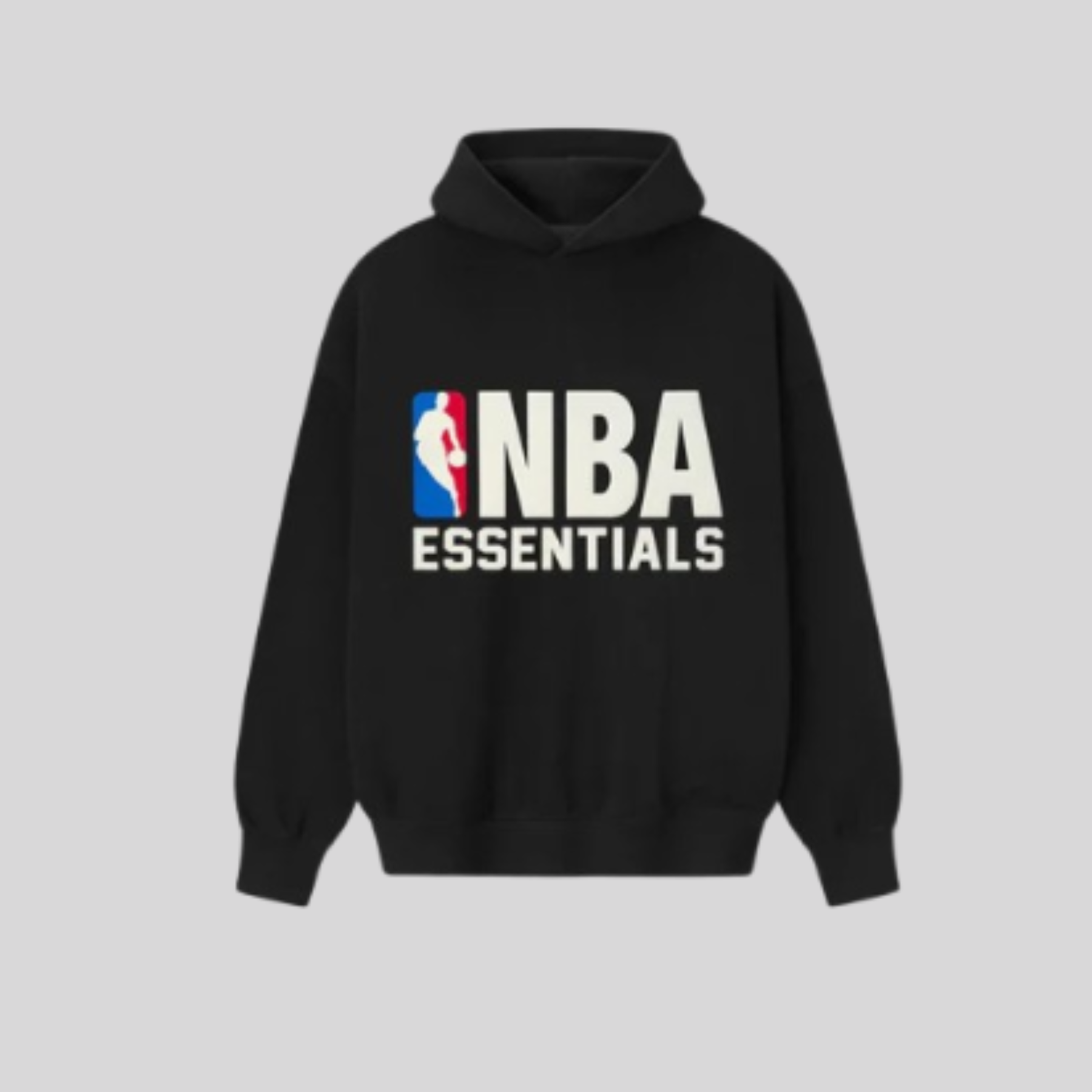 NBA BLACK RED HOODIE ESSENTIALS